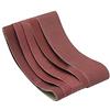 Barabesty 5 pezzi 100 x 915 mm nastro abrasivo 10 pollici x 36 pollici nastro abrasivo 60 120 180 240 320 Girt