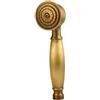 Homefurnishmall Soffione doccia portatile, resistente, soffione doccia pressurizzato per bagno, cromato retrò, soffione doccia in rame spazzolato (anticato)