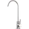 YWJFSA Rubinetto Per Acqua Purificata Depuratore Rubinetto Cucina Rubinetti Da Lavello Per Cucina Acciaio Inossidabile 1/4,Colore Spazzolato