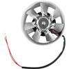 KONGMM Ventilatore Aspiratore Da 100 Mm Lunghezza Cilindro Estrattore Fumi Da Condotto 140 M³/h Ventilatore For Tubi In Linea Silenzioso 100-110 Mm Dimensioni Foro Utensili Da Cucina(White)