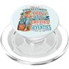Funny Cruise Grandma In Her Seventies Tr Mai sottovalutare una vecchia donna che ancora naviga in lei 70 PopSockets PopGrip per MagSafe