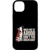 Labs of Love Custodia per iPhone 14 Plus Red and White Husky Funny