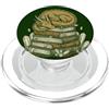 Dragon Bookstack Fantasy Apparel Dragon Books Reading Fantasy Book Lover Magic Library PopSockets PopGrip per MagSafe