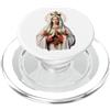 Cool Our Lady of Fatima Designs Nostra Signora di Fatima con Rosario Fede Cristiana Cattolica PopSockets PopGrip per MagSafe
