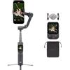 DJI Osmo Mobile 8P stabilizzatore per iPhone e Android, telecomando, tracciamento nativo, manico telescopico e treppiede integrati, batteria da 10 h, robusta stabilizzazione su tre assi