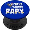 Annonce Futur Grand Papy Petits-Enfants Futuro nonno Con i suoi pulcini Annuncio Gravidanza Bambino PopSockets PopGrip Adesivo