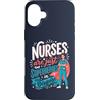 Caring Heroes Apparel Co Custodia per iPhone 16 Plus Gli infermieri sono solo supereroi in travestimento Healthcare Hero 2