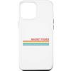 Funny Magnet Fisher Tees & Gifts Custodia per iPhone 12 Pro Max Magnete Fisher Retro Style