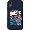Caring Heroes Apparel Co Custodia per iPhone XR Gli infermieri sono solo supereroi in travestimento Healthcare Hero 2