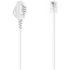 Hama Cavo DSL-Boxe, connettore TAE-F, connettore modulare 8p2c, 6 m, colore: Bianco