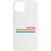 Funny Potter Tees & Gifts Custodia per iPhone 14 Plus Stile retrò Potter