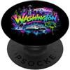Regali dello Stato di Washington & Co. Orizzonte dello stato di Washington degli Stati Uniti PopSockets PopGrip Adesivo