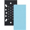 Trend Pad Levigatura Professionale 93 x 185 mm (1/3 Foglio), grani 80/120/180 + Pad Saver, confezione da 7, rete abrasiva per rimozione rapida materiale e finitura fine, AB/THD/M7/P