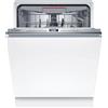 Bosch SBV6YCX02E, serie 6, lavastoviglie Smarter XXL completamente integrata, cassetto portaposate, lavastoviglie Made in Germany, essiccazione zeolite, cestino superiore regolabile in altezza,