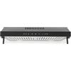 cunnyend Cappa Aspirante 60 cm, Noossidabile Parete Ventilatore Estrazione Della Cucina, Cappa Aspirante Cappa Da Cucina Incassata, Cappe Sotto Mobile Con Evacuazione E Riciclaggio [Classe energetica E]