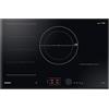 Samsung Piano a Induzione Samsung Slim Fit 80cm NZ84C6058KK Pomello removibile Flexi zone Vetro nero