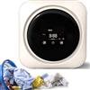 Generic Lavatrice automatica elettrica portatile per biancheria intima, vestiti, montaggio a parete, cestello completamente frontale, 0,3 kg, per dormitorio e viaggi