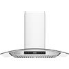 Empava 30 pollici 30 pollici Cappa aspirante per stufa di scarico della cucina senza condotti in stile moderno 400 CFM 3 velocità touch control timer luci