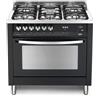 Lofra PNMG96GVT/C Piano cottura Nero Gas