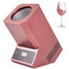 YZRDCXM Refrigeratore for vino elettrico portatile, refrigeratore for vino for bottiglia singola con comandi touch, refrigeratore senza ghiaccio, corpo in acciaio inox, for casa, viaggi, ufficio, feste