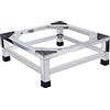 Generic Base per lavatrice regolabile Base multifunzionale mobile con rulli regolabili Base per condizionatore d'aria con 4/8/12 ruote Lunghezza/larghezza 41-65 cm Supporti e telai per lavatrice per