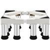 Generic Base per lavatrice regolabile Supporto per ripiano regolabile Supporto per carichi pesanti 4/8/12 gambe Base per lavatrice Lunghezza 50-75 cm Supporto Vassoi per frigorifero e congelatore pe