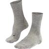FALKE GO2 M So cotone filo funzionale antivesciche 1 paio, Calzini da golf Uomo, Grigio Light Grey 3400, 42-43