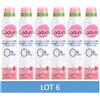 Cadum Deodorante 48h Argil'Protect Freschezza Peonia, confezione da 6 x 200 ml