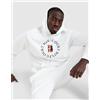 Nike Mens Nike Felpa con Cappuccio Tennis - Bianco, bianco
