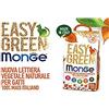 Monge Green MAIS italiano lettiera VEGETALE MONGE Easy Green Mais Gatto Gatti furetti rettili Cat 10 Litri biodegradabile WC 2/3/6 Sacchi SPEDIZIONE Gratuita (2 Sacchi)