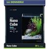 Dennerle Nano Cube Basic, 30 litri, 30 x 30 x 35 cm, mini acquario con angoli arrotondati