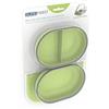 SureFlap Set tappetino e ciotola SureFeed Sure Petcare, compatibile la Ciotola intelligente con coperchio integrato e lettore di microchip SureFeed, per cibo umido e secco, colore Verde