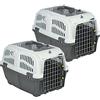 PETGARD Box da trasporto da 2 pezzi box per cani box per gatti SKUDO 1 OPEN
