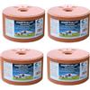 imima Mineral Lick Horse VITAMIN PLUS Selenium Salt Lick Set 4 x 3kg - Pietre per leccare il sale per cavalli, pecore, capre, selvaggina e bovini - Pietra minerale per leccare il sale
