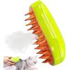 Chansunokku Spazzola a vapore per gatti e cani,3 in 1 Cat Steamy Brush con serbatoio dell'acqua,spazzola autopulente con vapore per capelli lunghi/corti,spazzola per la cura degli animali domestici