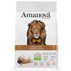 Amanova Cibo Secco Super Premium per Gatti Adulti Gusto Pollo - 100% Naturale, ipoallergenico e monoproteico - Cruelty Free - Formato da 1,5 kg