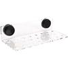 Generic Frag Rack, Mensola per Finestra Forte Aspirazione Frag Rack Staffa per Rack Supporto per Corallo in Acrilico Trasparente Supporto per Piante per Acquario, Acquari per Pesci