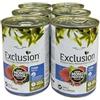 Generico Exclusion umido cane Monoprotein All Breeds Adult Tonno, alimento completo per cani adulti di tutte le taglie, monoproteico, gusto TONNO | 6 scatolette da 400 grammi l'una.