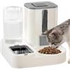 zwxqe Distributore di cibo per animali domestici, mangiatoia per animali domestici, contenitore per cibo per gatti, distributore automatico di cibo, stazione di alimentazione per animali domestici,