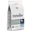 Generico EXCLUSION Adult Small Breeds Hypoallergenic Hydrolyzed Cane gusto Pesce e Amido di Mais | alimento completo per cani adulti di taglia piccola con intolleranze, idrolizzato, 1 confezione da 2kg.