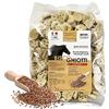 MY SELLERIA ON LINE WWW.MYSELLERIA.IT Biscoghiotti Support Biscotti Artigianali ai Semi di Lino per Cavalli 1 Kg - Snack per favorire la digestione, il benessere intestinale, e rendere lucido il pelo - 100% Made in Italy, 100% Naturali
