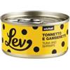 Generico Lev Umido Sfilaccetti Gatto Adult Tonno e Gamberetti, alimento complementare per gatti adulti di tutte le taglie e razze, gusto Tonno e Gamberetti | 12 scatolette da 70 grammi l'una.