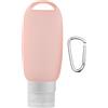 Povanjer Tubo alimentare per riempimento del cane, Bottiglie da viaggio in silicone, Tubo 'acqua da 90 ml per animali domestici, Tubi riempibili per cani con moschettone, Cibo umido Silicone Viaggio