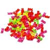Zouey 30 anelli in plastica per zampe di uccello, bande di identificazione multicolore per l'identificazione dei piccioni (multi 3 mm)