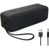 NOBIS Cassa Bluetooth 20W, Cassa Bluetooth Portatile IP68, Fino A 24H Di Riproduzione, Accoppiamento TWS, Bluetooth 6.0, Modalità EQ, Chiamate Vivavoce Con Controllo App Per Esterno e Casa
