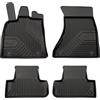 SMK Tappetini auto gomma per Audi Q5 I 2008-2016 Sperimentate un nuovo standard di viaggio con i tappeto gomma antiscivolo per auto - tappeto gommato multistagionali per tutte le condizioni stradali