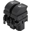 A ABSOPRO Interruttore Alzacristallo Elettrico Per Renault, OE:8200315044 | Per Renault Espace 4 2002-2014, 10 Pin, Anteriore