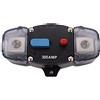 MOTTDAM Interruttore Ripristino Automatico,0 o 4 gauge Interruttore di Ripristino del Fusibile,DC12V-24V Portafusibili a Ripristino Manuale Invertitore per Marino Barca Bicicletta Auto Audio Stereo (300A)