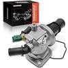 Frankberg Refrigerante del Termostato Compatibile con KA RU8 1.3 TDCi 500 312 1.3 D MultiJet 169 1.3 D MultiJet Punto 188 1.3 JTD 16V Furgone/Compatto 169 1.3 D MultiJet 4x4 Replace# 55180041,1580532
