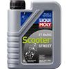 LIQUI MOLY Olio motore Motorbike 2T Basic Olio minerale 1 L Compatibilità con YAMAHA MOTORCYCLES NEOS JOG DT WHY AEROX